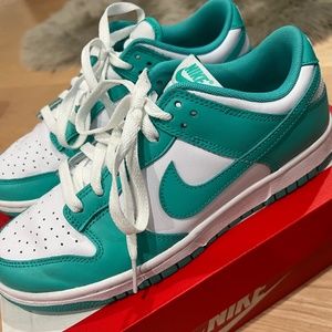 Nike Dunk Size 6 / women’s 7.5 Clear Jade - Worn Once
